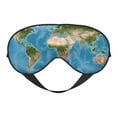 thumbnail image 6 of Rocae Earth View World Map for Mask for Women Men, Luxury Eye Cover Eye Shade with Adjustable Strap for Travel, Nap, Meditation, 6 of 7