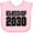 AD-Pink, variant on Inktastic Class of 2030 Boys or Girls Baby Bib
