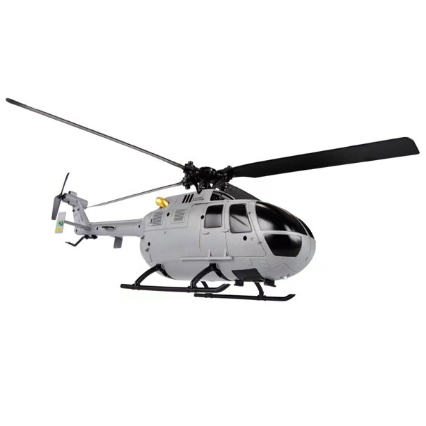 Helicóptero Remote Control Drone Hélice única sin alerones Estabilización de giroscopio de 6 ejes Remote Control Avión Altitude Hold Juguete para regalo para niños niñas y adultos Abanopi Helicóptero RC