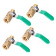 thumbnail image 1 of Durable Drain Shut Off Valve, Fitting Ball Valve, For Cold/Hot Water Piping Systems Indoor Gas Piping Systems, 1 of 8