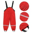 thumbnail image 2 of Salopettes de Pluie Unisexes Coupe-Vent Imperméables Pantalons Anti-Boue Pantalons Anti-Pluie, 2 of 9