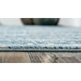 thumbnail image 3 of Unique Loom 3127049 2 ft. 7 in. x 6 ft. Paris Birch Runner Rug, Blue, 3 of 5