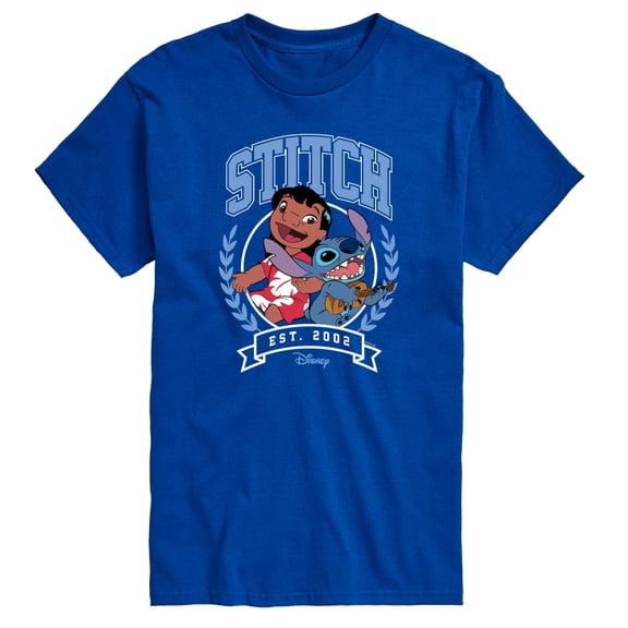Disney - Stitch Collegiate Group - Men's Short Sleeve Graphic T-Shirt