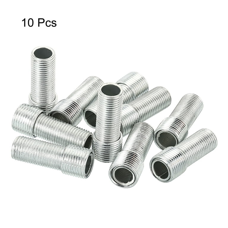 Uxcell M12 to M10 30mm Long Double Male Threaded Reducer Bolt