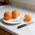 thumbnail image 6 of 1 Pc Orange Peeler Tools Citrus Peel Cutter Ring Orange Peeler Plastic Orange Peeler Thick Orange/Pomegranate Peeling Tool Peeling Helper, 6 of 7