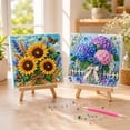 thumbnail image 3 of Premium Pearl Art Kits for Adults, DIY Pearl Art Bead Painting Craft Set, Sticker Art Materials Handmade Pearl Painting Home Decoration Project, 3 of 5