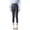 Grey, variant on Winter Leggings High-Waisted Slim Cut Warm Lambswool Fabric Lining Bottom Pants Cold Weather Resistance Women Pants