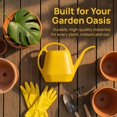 thumbnail image 4 of Fasmov Plastic Watering Can, Yellow, 1-Gallon, 4 of 8