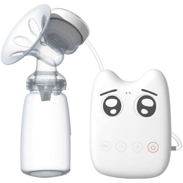 Extractor de leche para bebés real, extractor de leche individual con biberón, extractor de leche eléctrico inteligente con USB.