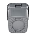 thumbnail image 3 of Brute 28 Gal. Gray Polyethylene Square Trash Can, 3 of 5