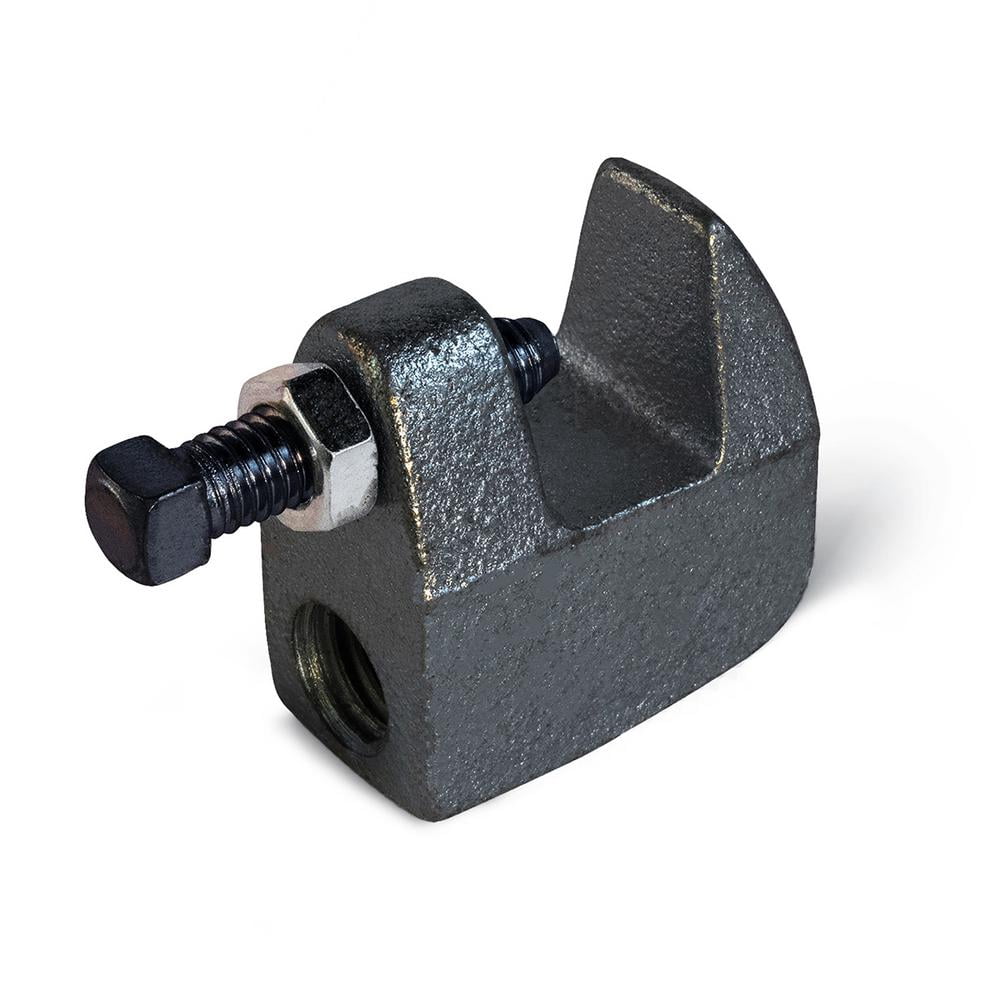 Highcraft Junior Beam Clamp for 5/8 in. Threaded Rod, Uncoated Steel (5-Pack)