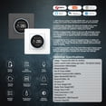 thumbnail image 4 of Para MOES Smart Knob Termostato Star Ring Series Controlador de temperatura para Tuya, 4 of 12