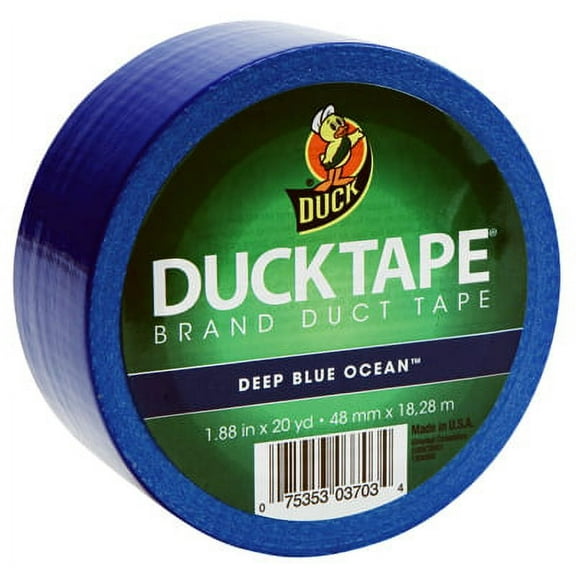 1.88" x 20 YD Blue All Purpose Duct Tape Use For Repairs Color Coding, Each
