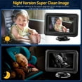 Baby Car Seat Camera 4.3 Inch HD Night Vision Monitor with Camera Safe