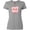 AC-Heather Grey, variant on Kawaii I Love Pigs Women's T-Shirt