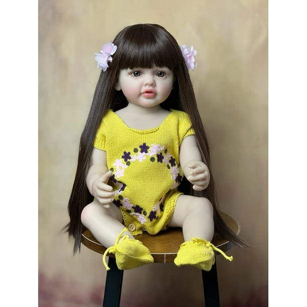 BZDOLL-muñecas Reborn de silicona para bebé, juguete realista de 55 CM y 22 pulgadas qiuyongming unisex