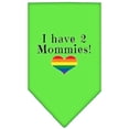 thumbnail image 5 of Pet and Dog Bandana Screen Printed, "I Have 2 Mommies", 5 of 11