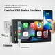 thumbnail image 5 of Estéreo para Auto FINYQBET Negro Pantalla Táctil con Cámara y Carplay inalámbrico para Soporte Mirro, 5 of 9
