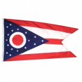 thumbnail image 1 of 3 ft. x 5 ft. Nyl-Glo Ohio Flag, 1 of 1