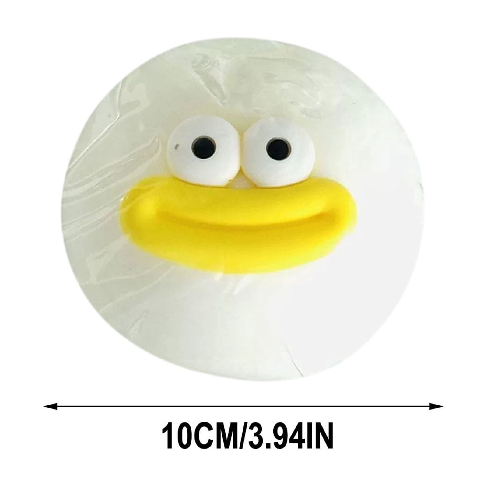 Cute Squeeze Fidget Toys for Teens & Adults, Giant Stress Ball with Big Eyes & Sausage Lips, Funny Prank Gifts, Party Supplies, Game Prizes