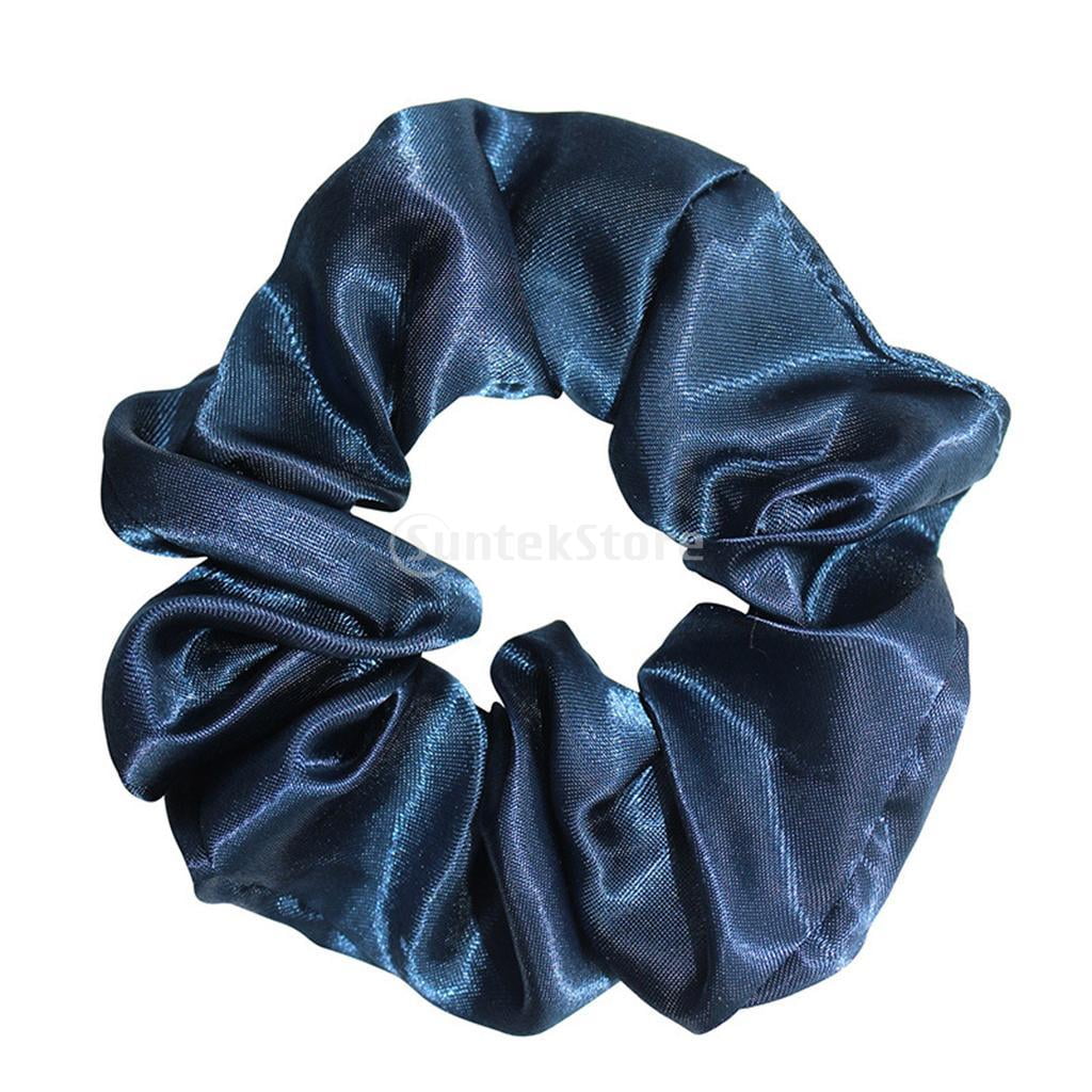 2x 40pcs Elastic Hair Ties Silk Elastic Bands Colorful Hair Bands for Girls / Women Ponytails