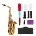 thumbnail image 4 of Muslady Muslady Golden Eb Alto Saxofón Sax, 4 of 8