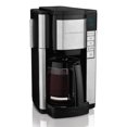 thumbnail image 3 of Hamilton Beach Digital 12 Cup Programmable Coffee Maker, Black/Stainless Steel, 3 of 4