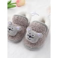 thumbnail image 3 of Baby Girls Boys Slippers Warm House Shoes Slip On Winter Indoor Shoes Cartoon House Slippers, 3 of 6