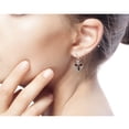 thumbnail image 3 of NOVICA Garnet dangle earrings, 'Radiant Romance', 3 of 6
