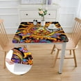 thumbnail image 2 of WYYP Psychedelic Symbols Square Fitted Table Cloths 100% Polyester Fiber 40*40, 2 of 8