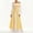 Yellow, variant on Women's Medieval Renaissance Retro Dress Casual Off Flare Sleeve A-line Dress Halloween Parties Costume Events(Black,XXXXXL)