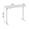 thumbnail image 4 of Scranton & Co Bureau Debout Réglable en Bois Manufacturé 60W en Hickory Moderne, 4 of 7