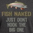 thumbnail image 3 of CafePress - Fish Naked Dark T Shirt - Men's Classic Graphic Cotton T-Shirt, 3 of 4