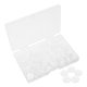 thumbnail image 1 of BEADCEST 100Ud Botones Redondos De Resina Transparente Para Camisas Con Fácil Manual, 1 of 6