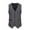 Mens Vests Dark Gray, variant on Suit Vests for Men with Pockets Slim-Fit Business Work Dress Waistcoats Sleeveless Button-Down V Neck Vintage Tuxedos Vest 2025