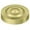 Polished Brass, variant on Deltana SCD100U10B Screw Cover, Round, Dimple, 1" Diam in Oil-rubbed Bronze