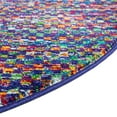 thumbnail image 6 of Rugs.com Calypso Collection Rug – 4 Ft Round Multi Medium Rug Perfect For Kitchens, Dining Rooms, 6 of 8