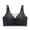 Black, variant on Plus Size Bras for Women Lace Full Coverage Shaping Bra Underwire Lift Bra Controls Side Boob Black 46