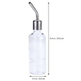 thumbnail image 7 of Gymnture Water Hamster Bottle Dispenser Rabbit Drinking Cage Fountain Hanging Pets Cratedrip Pet Feeder, 7 of 7