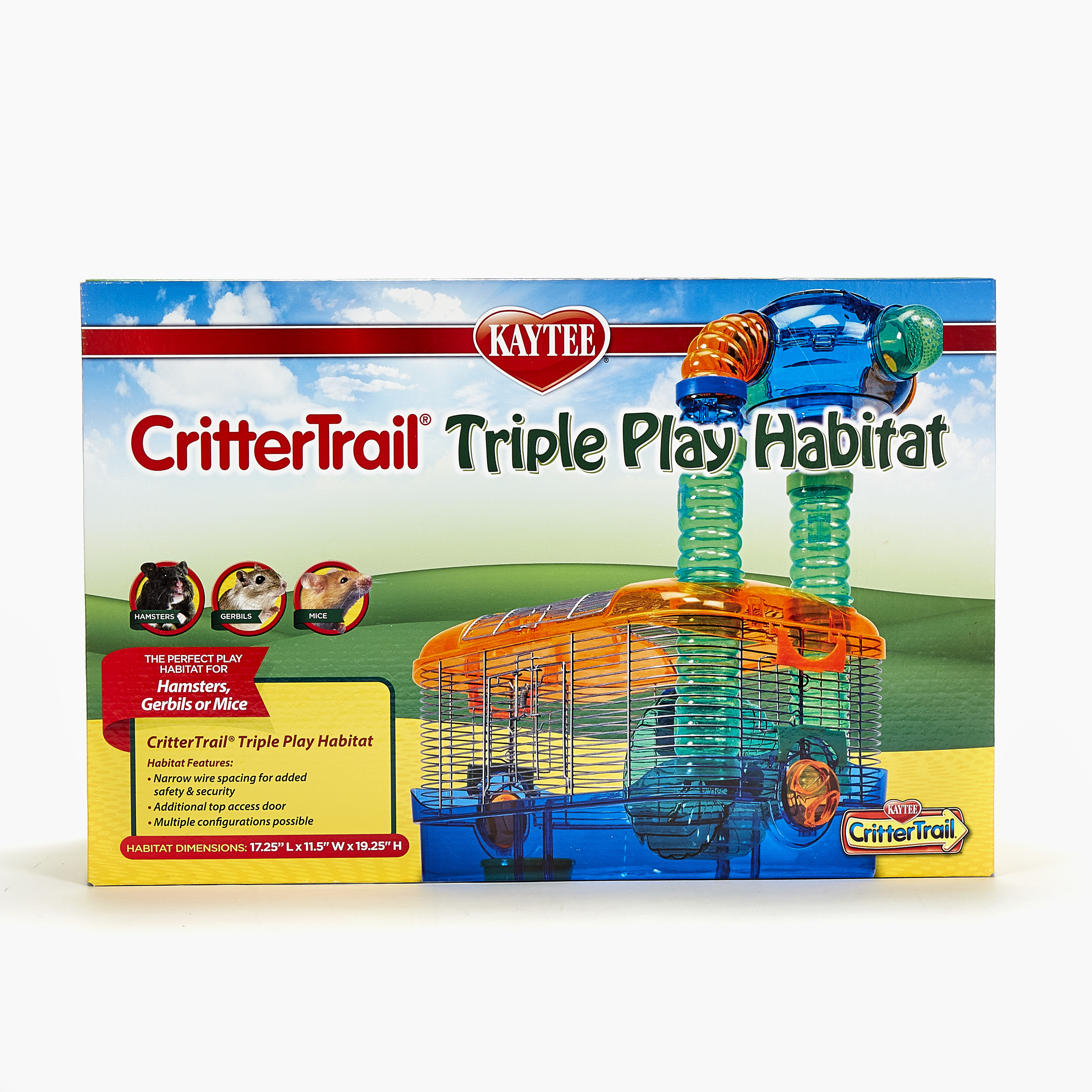 Kaytee CritterTrail Triple Play 3 in 1 Habitat for Hamster Pet Safety and Secure eBay