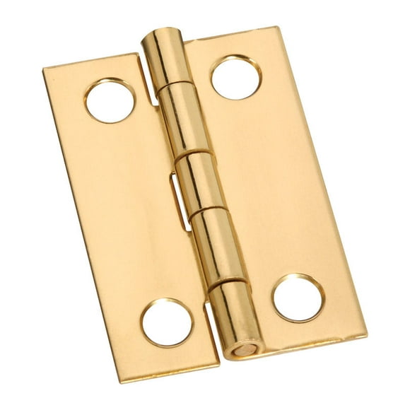 Hinge Ace National Hardware de latón macizo, 3,8 x 3,2 cm, 1 paquete