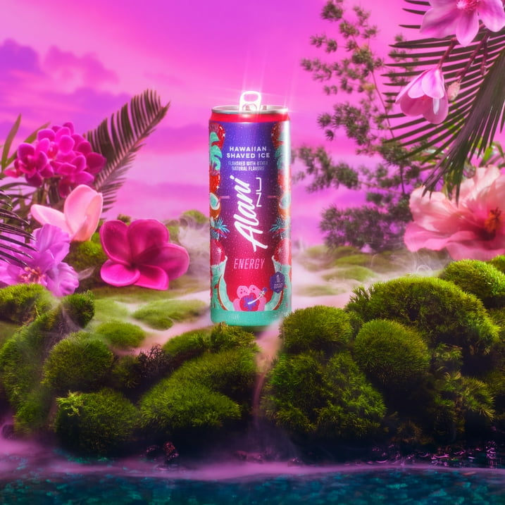 Alani Nu Energy Drinks Strawberry Sunrise, Watermelon Wave, Hawaian Shaved Ice Variety Pack | Sugar Free, Low Calorie Energy Drinks 6 Cans Total (12 fl oz Each) 6 Pack