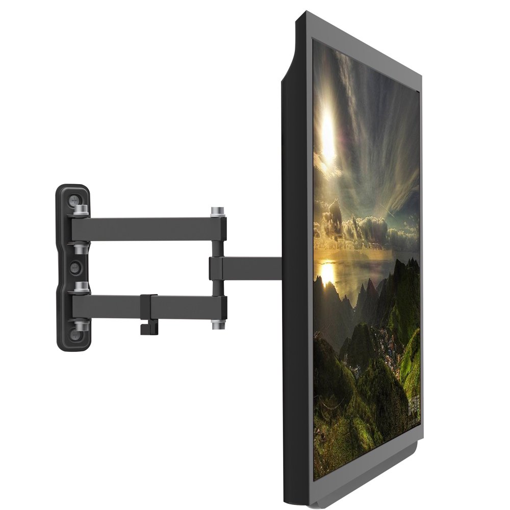 Husky Mounts Full Motion TV Wall Mount Bracket Heavy Duty Articulating