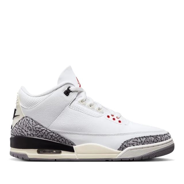 Ni - ke Ni - ke Air Jordan III 3 Retro White Cement Reimagined DN3707-100 Men's