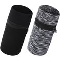 thumbnail image 1 of piezas de muñequera deportiva (negra y roja) de 10 * 15 cm, muñequera, billetera para muñeca, muñequera con cremallera, muñequera para correr y andar en bicicleta al aire libre, bolsa de almacenamient, 1 of 5