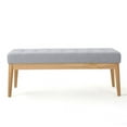 thumbnail image 3 of Shoe changing bench, bedside bench, sofa bench, light luxury bedside bench, bedroom bench-Light Gray, 3 of 5