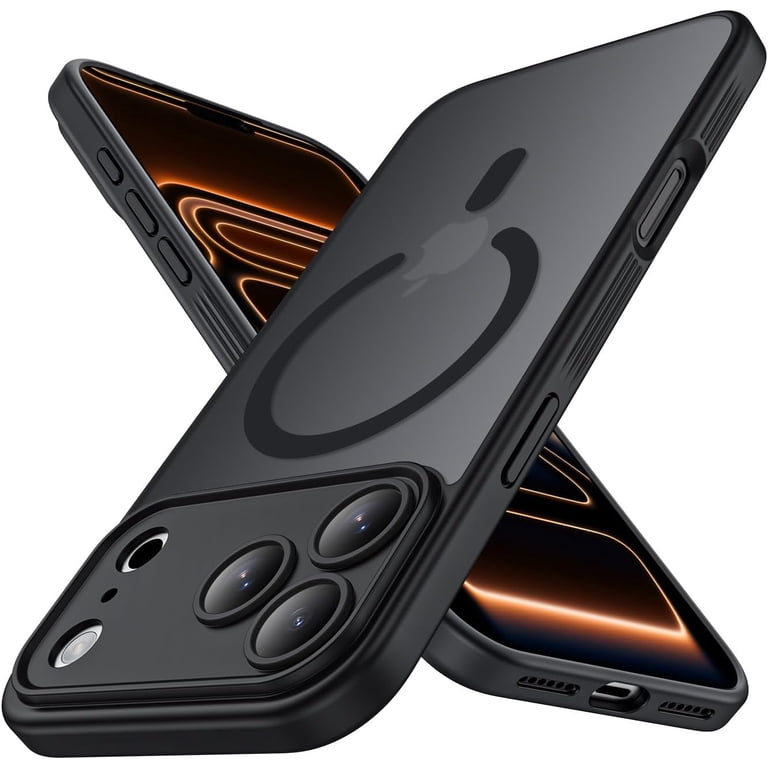 Coque De Téléphone 2-en-1 Avec Porte-cartes Et Béquille, Compatible MagSafe Pour IPhone 12 à 17, Finition Luxe