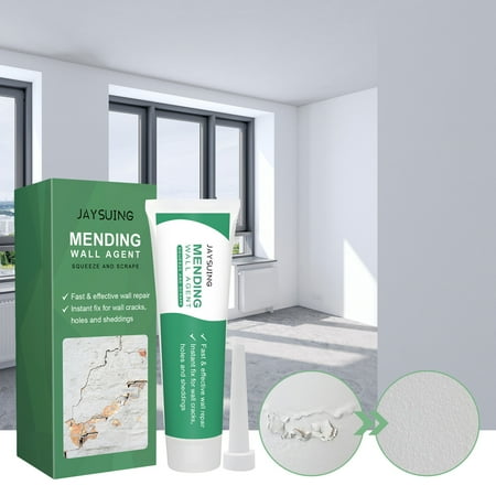 

Tepsmf Repair Agent: A Solution For Wall Repair Perfectly Repairing The Wall Likes New. Wall Repair Paste Christmas Decorations Indoor