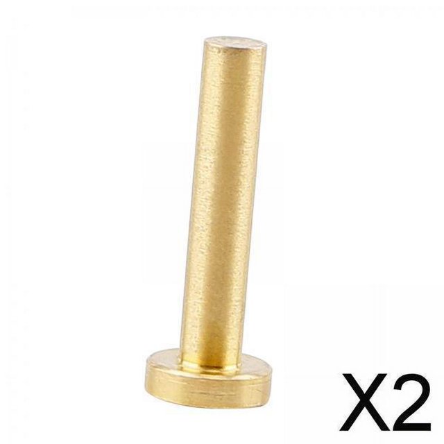 Paquete de 2-4 pesas con punta de latón para Golf, inserto de enchufe, Golf de cobre 2 piezas