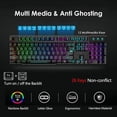 thumbnail image 6 of Wireless/Wired Gaming Keyboard Mouse Combo For Mac PC Computer LED Backlit Rechargeable, 6 of 6